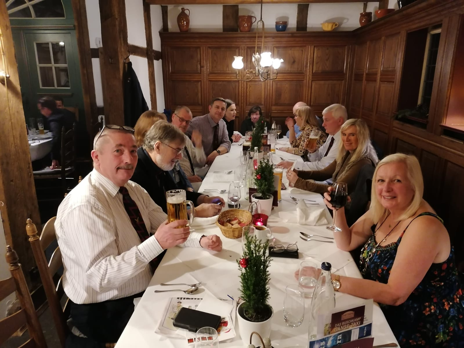 2019 Germany Reunion Dinner group photograph