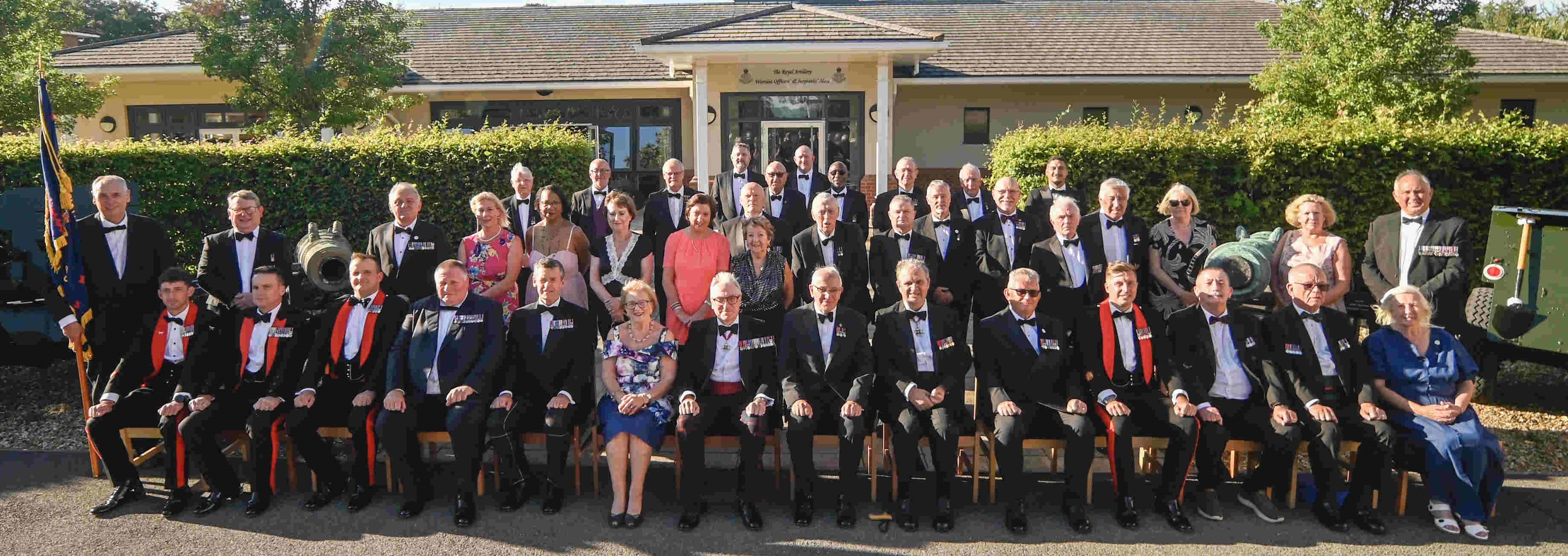 The AC Reunion Weekend held at the Artillery Centre, Larkhill, 3rd to 5th July 2026 2026 Reunion Dinner group photograph