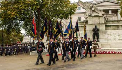 Remebrance Parade at Hyde Park Corner - Sunday 11th November 2017