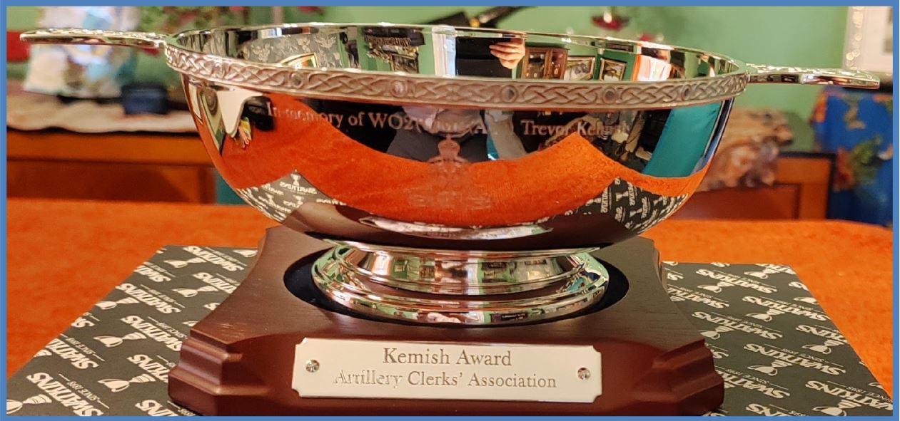 The Association Kemish Award Troph